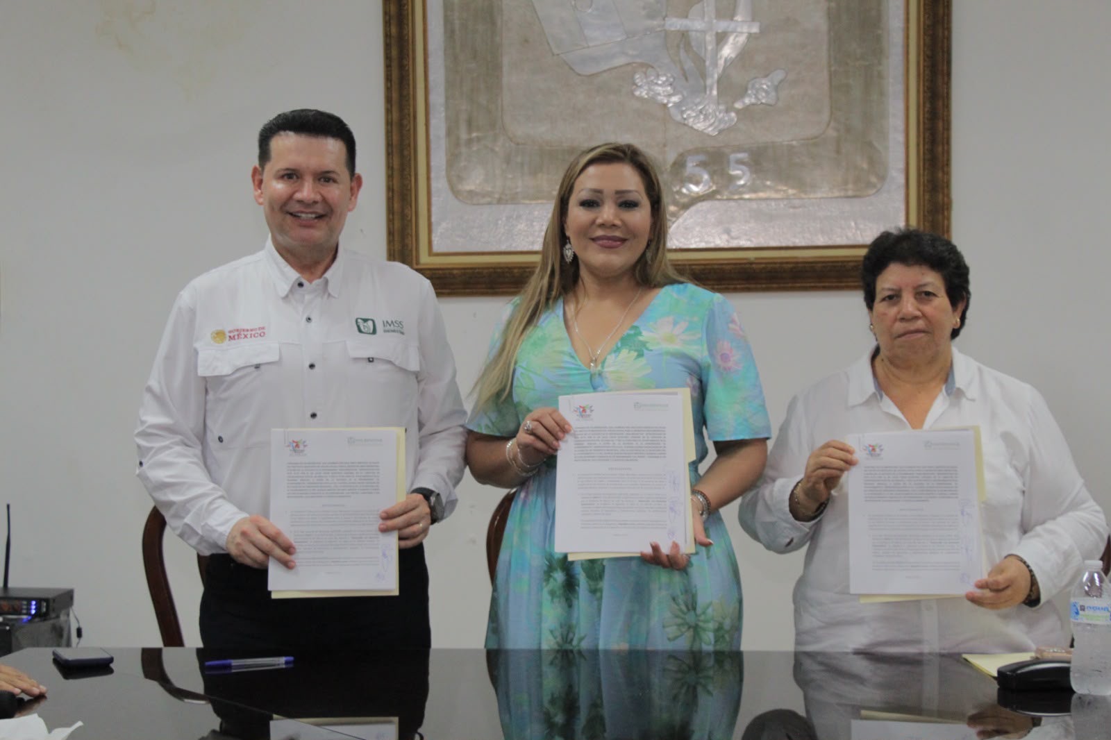 Gobierno de Rosario firma convenio de colaboración con IMSS Bienestar